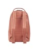 DuDu Rucksack Leder 37 cm in rosa flamingo
