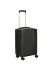 Mandarina Duck Flyduck - 4-Rollen-Kabinentrolley 55 cm erw. (black) in schwarz