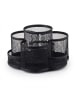 relaxdays Stifthalter in Schwarz - (B)17,5 x (H)11 x (T)16,5 cm