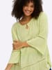 sheego 3/4-Arm-Bluse in pistazie