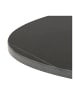 ebuy24 Couchtisch Malta Mattschwarz 60 x 60 cm