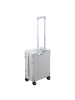 Aleon Fortis 4-Rollen Kabinentrolley Aluminium 54 cm snowwhite