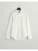 Gant Slim Fit Hemd mit Mikro-Print in Weiß