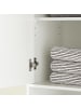 SoBuy Badezimmerschrank in Reinweiß - (W) 33 x (H) 170 x (L) 35 cm