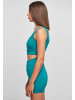Urban Classics Urban Classics Damen Ladies Recycled Squared Sports Bra in watergreen