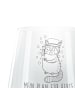 Mr. & Mrs. Panda Kerzenhalter Glas Waschbär mit Spruch in Transparent