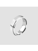 Adeliás Herren Ring aus Edelstahl in silber