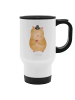 Mr. & Mrs. Panda Camping Becher Hamster Hut ohne Spruch in Weiß