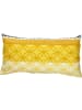 Erwin Müller Fein Biber Kissenbezug in blau-ocker