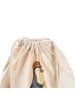 Mr. & Mrs. Panda Drawstring Bag Wenn Papa es nicht reparieren ka... in Creme