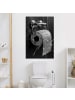 MuchoWow Leinwand bilder Toilettenpapier (BxH)