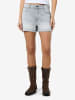 Noisy may Kurze Jeansshorts mit Umschlag und Taschen in Grau