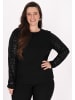 faina Damen Plus Size Blouse in Black