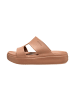 Crocs Getway Platform H-Strap Slipper-Sandalen Braun