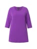 Ulla Popken Longshirt in klassisch lila