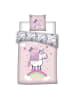 Peppa Pig Peppa Pig Bettwäsche-Set – 1x Deckenbezug 140x200 & 1x Kissenbezug in Pink
