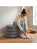 relaxdays Sitzbank in Grau - (B)110 x (H)42 x (T)45 cm