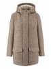 Hessnatur Hessnatur Rhön-Parka mit Kapuze Regular aus Rhönwolle und europäischer Schurwolle in naturbeige