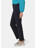 GOLDNER Blaue Jerseyhose CARLA aus Viskosemix in marine