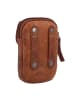 Greenland Nature Montana Gürteltasche Leder 9 cm Handyfach in natur