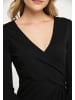 DreiMaster Damen Drapiertes Kleid in Marine