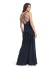 Vera Mont Abendkleid mit V-Ausschnitt in Night Sky