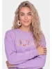 IZIA Women Sweatshirt in Lavender