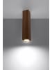 Nice Lamps Deckenleuchte SONA 30 Eiche holz (L)6cm (B)6cm (H)30cm