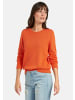 PETER HAHN Pullover cotton in orange