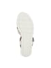 Tamaris Sandalen aus Leder Weiß