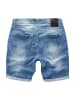 Humy Stretch Bermuda Jeans Shorts Destroyed Design A&S in Hellblau