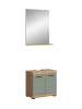 ebuy24 Badmöbelset Scout Staubgrün 60 x 34 cm