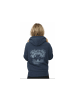 Life-Tree Hoodie für Damen in blau
