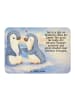 Mr. & Mrs. Panda Magnet Pinguine trösten Design mit Spruch in Weiß