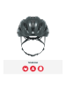 ABUS Fahrradhelm Macator in race grey
