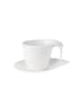 Villeroy & Boch Kaffeetasse mit Untertasse Flow in 200 ml in weiß