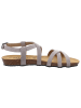 Plakton Sandalen in silber