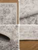 KADIMA DESIGN Teppich Kurzflor waschbar VERNANTE orientalisch Schlafzimmer in Beige-Grau