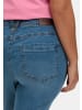 sheego Jeansbermudas in blue denim
