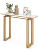 COSTWAY Konsolentisch 110cm in Gold