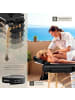 tectake 2 Zonen Massageliege-Set Suman 187 x 59 x 65,50 cm, schwarz