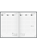 BRUNNEN Buchkalender 796 A5 1 Woche/2 Seiten Grafik-Einband Stripes 2026