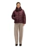 Marc O'Polo Daunen-Steppjacke mit Kapuze relaxed in Black Cherry
