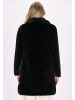 DreiMaster Damen Mantel in Schwarz
