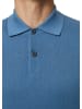 Marc O'Polo Strick-Poloshirt regular in wedgewood