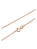 Elli Halskette 925 Sterling Silber Tropfen in Rosegold