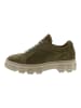 Libelle Halbschuhe in Khaki/Gruen