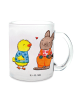 Mr. & Mrs. Panda Motivtasse Ostern Freundschaft ohne Spruch in Transparent