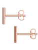 Glanzstücke München Ohrstecker Sterling Silber in roségold