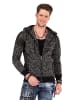 Cipo & Baxx Kapuzenjacke in Black